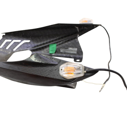 2009 - 2012 TRIUMPH DAYTONA 675R 675 EXHAUST COVER REAR FAIRING LIGHTS *DAMAGED*