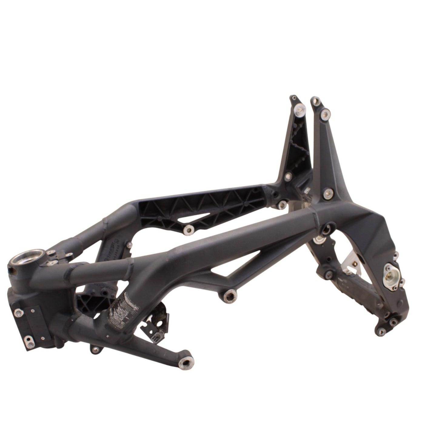 2009 - 2012 TRIUMPH DAYTONA 675R 675 MAIN BODY FRAME CHASSIS STRAIGHT BLACK