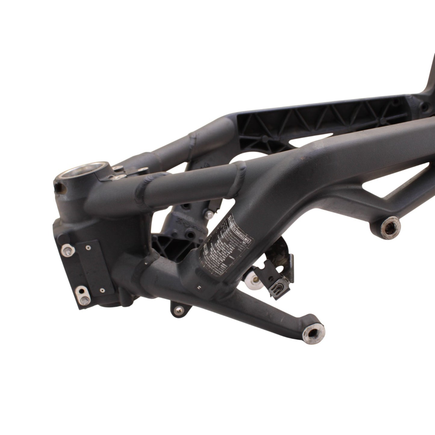 2009 - 2012 TRIUMPH DAYTONA 675R 675 MAIN BODY FRAME CHASSIS STRAIGHT BLACK