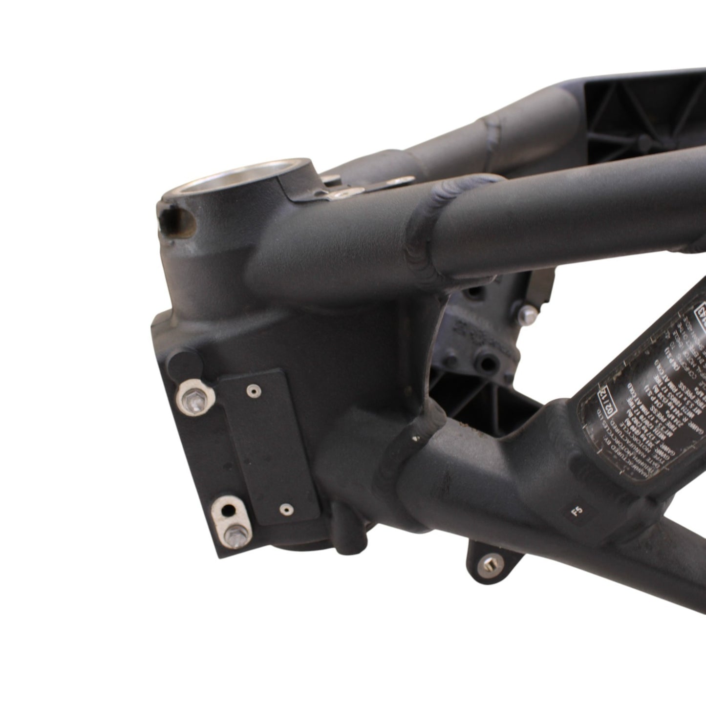 2009 - 2012 TRIUMPH DAYTONA 675R 675 MAIN BODY FRAME CHASSIS STRAIGHT BLACK