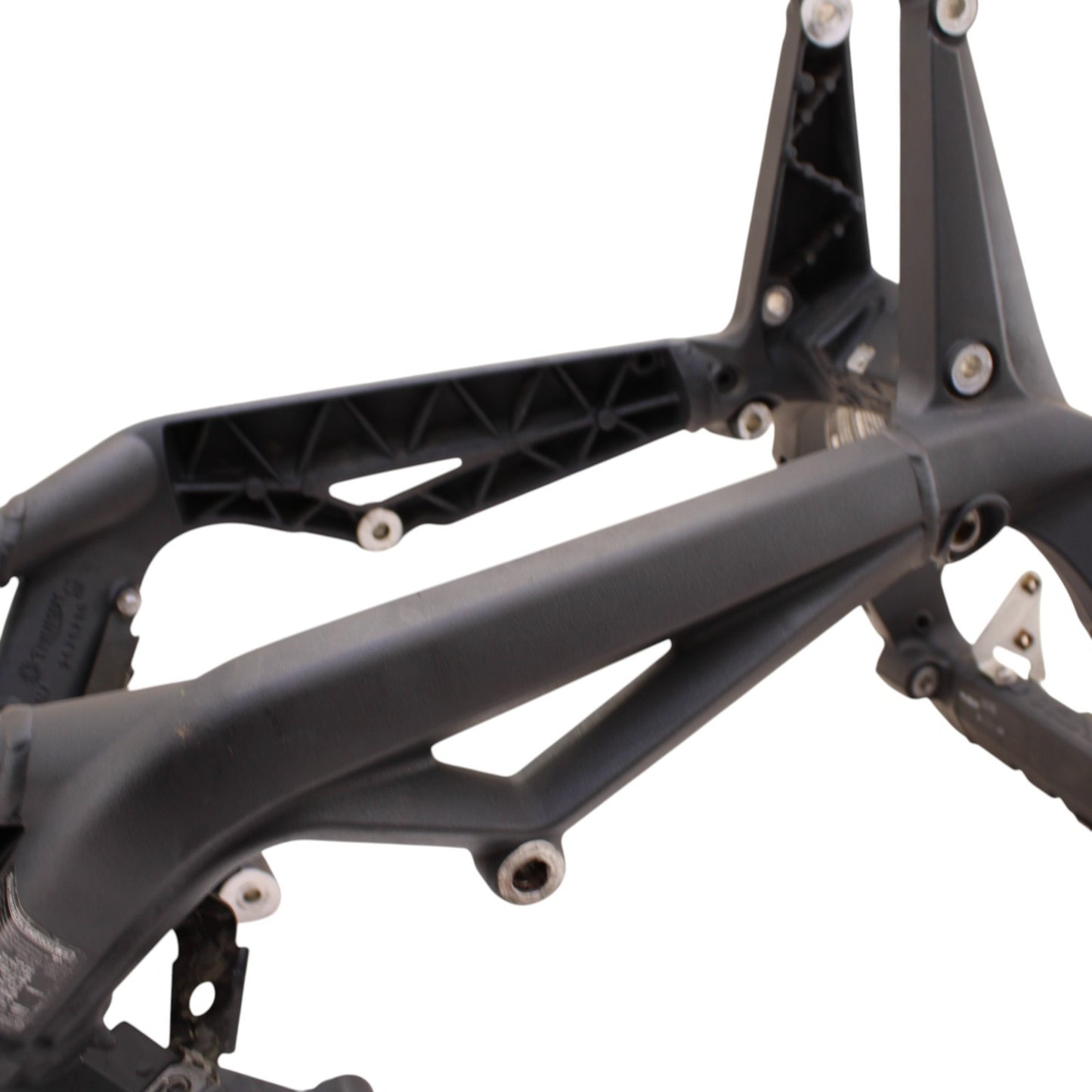 2009 - 2012 TRIUMPH DAYTONA 675R 675 MAIN BODY FRAME CHASSIS STRAIGHT BLACK