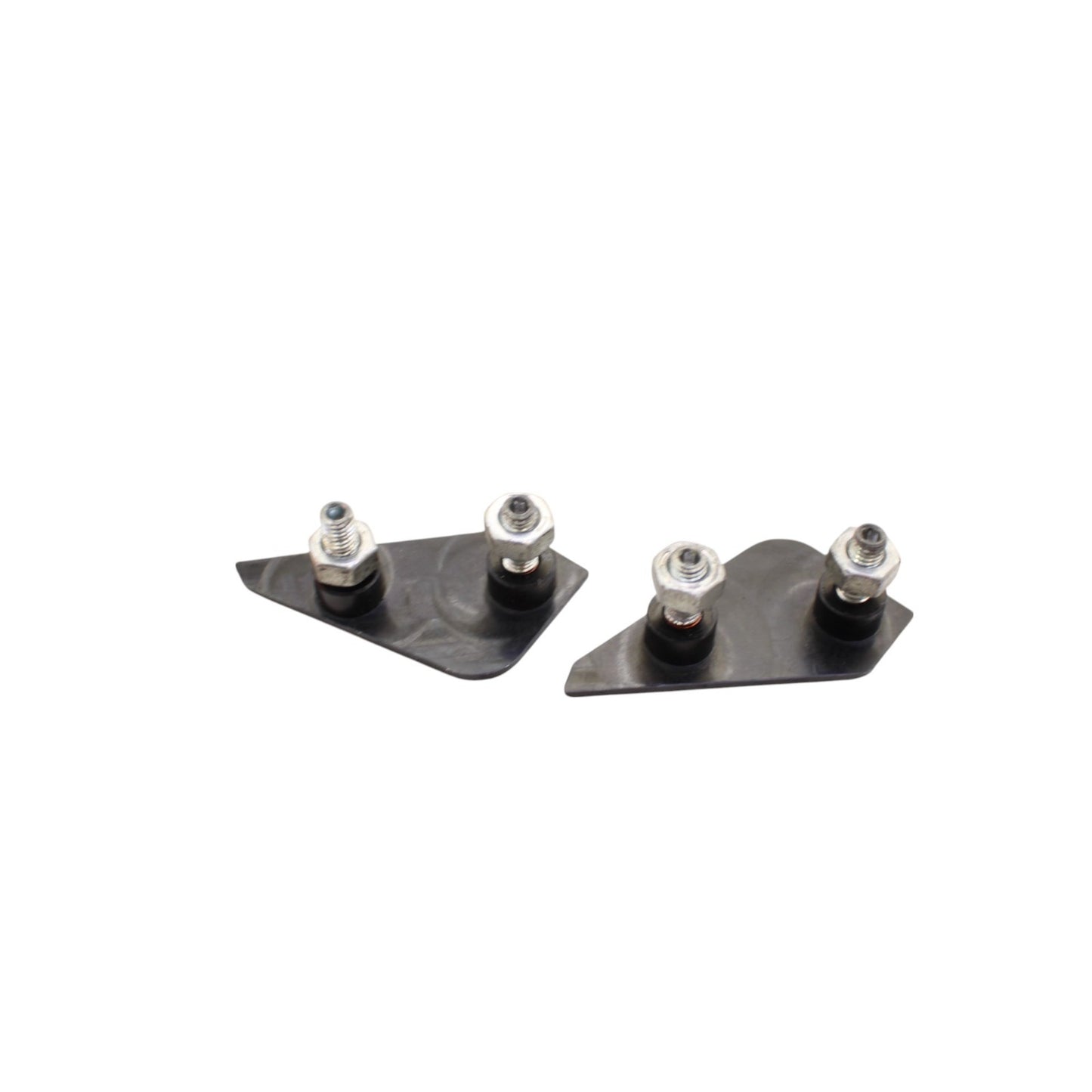 2009 - 2012 TRIUMPH DAYTONA 675R 675 MIRROR COVER GAURD BLOCK SET PAIR BOLTS