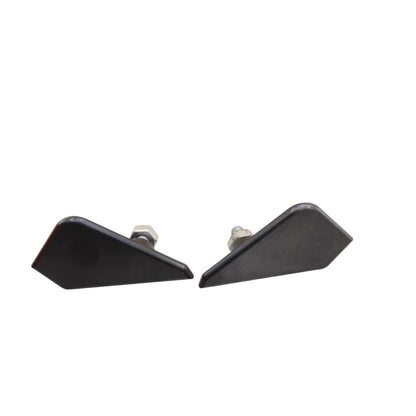 2009 - 2012 TRIUMPH DAYTONA 675R 675 MIRROR COVER GAURD BLOCK SET PAIR BOLTS