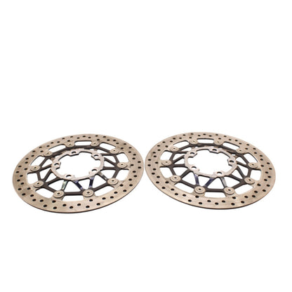 2009 - 2012 TRIUMPH DAYTONA 675R 675 FRONT BRAKE ROTORS DISC SET PAIR