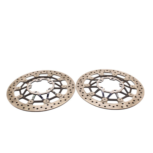 2009 - 2012 TRIUMPH DAYTONA 675R 675 FRONT BRAKE ROTORS DISC SET PAIR