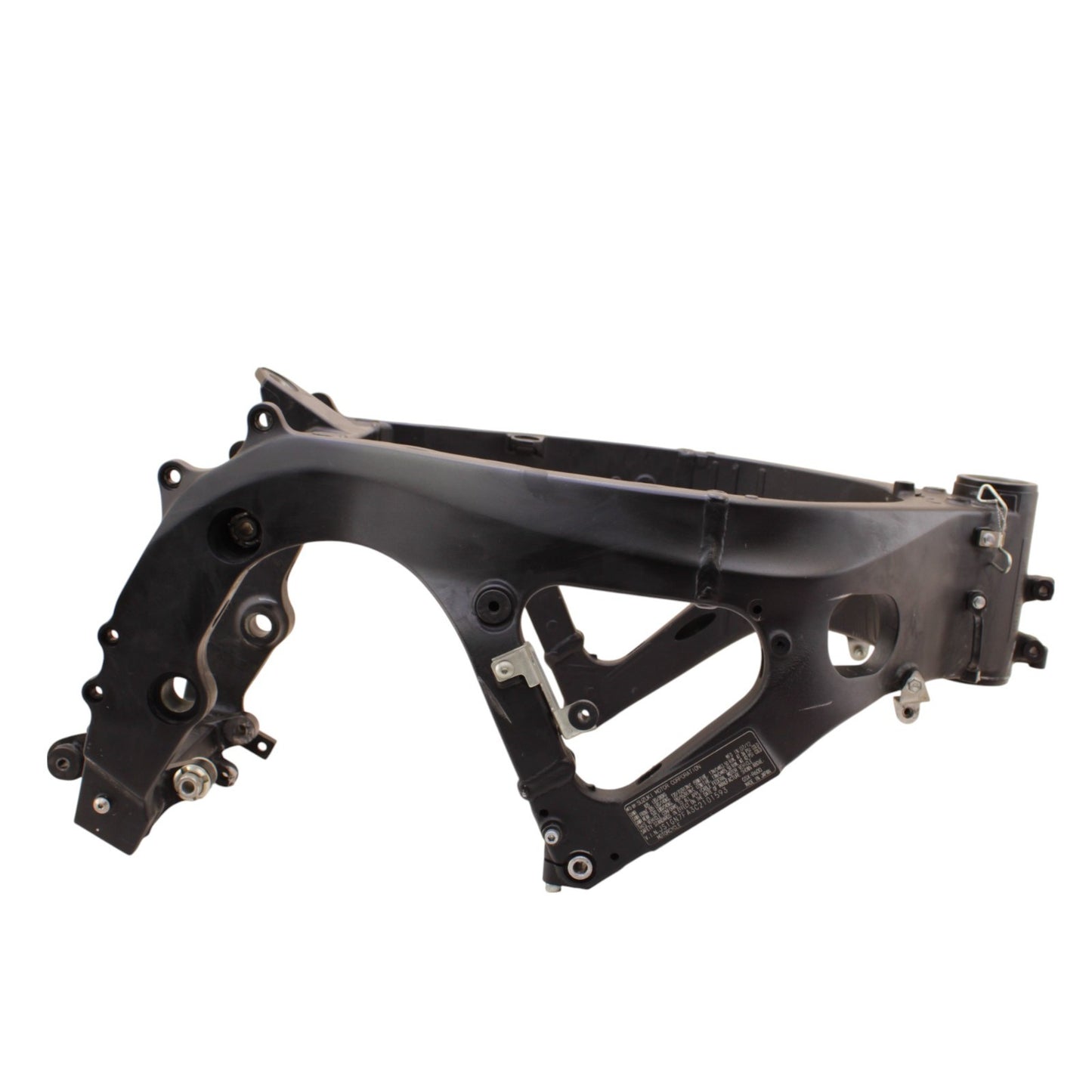 2011 - 2024 SUZUKI GSXR 600 GSXR 750 MAIN FRAME BODY CHASSIS STRAIGHT BLACK