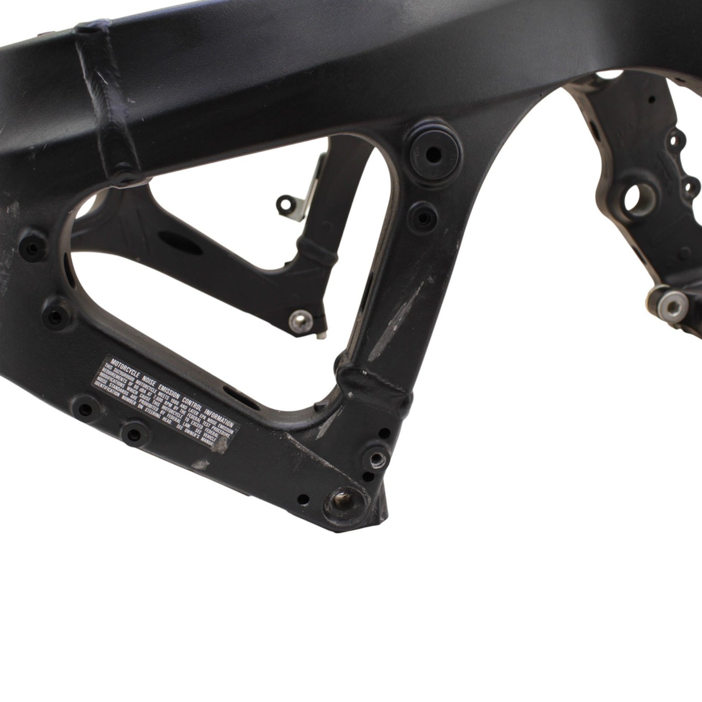 2011 - 2024 SUZUKI GSXR 600 GSXR 750 MAIN FRAME BODY CHASSIS STRAIGHT BLACK