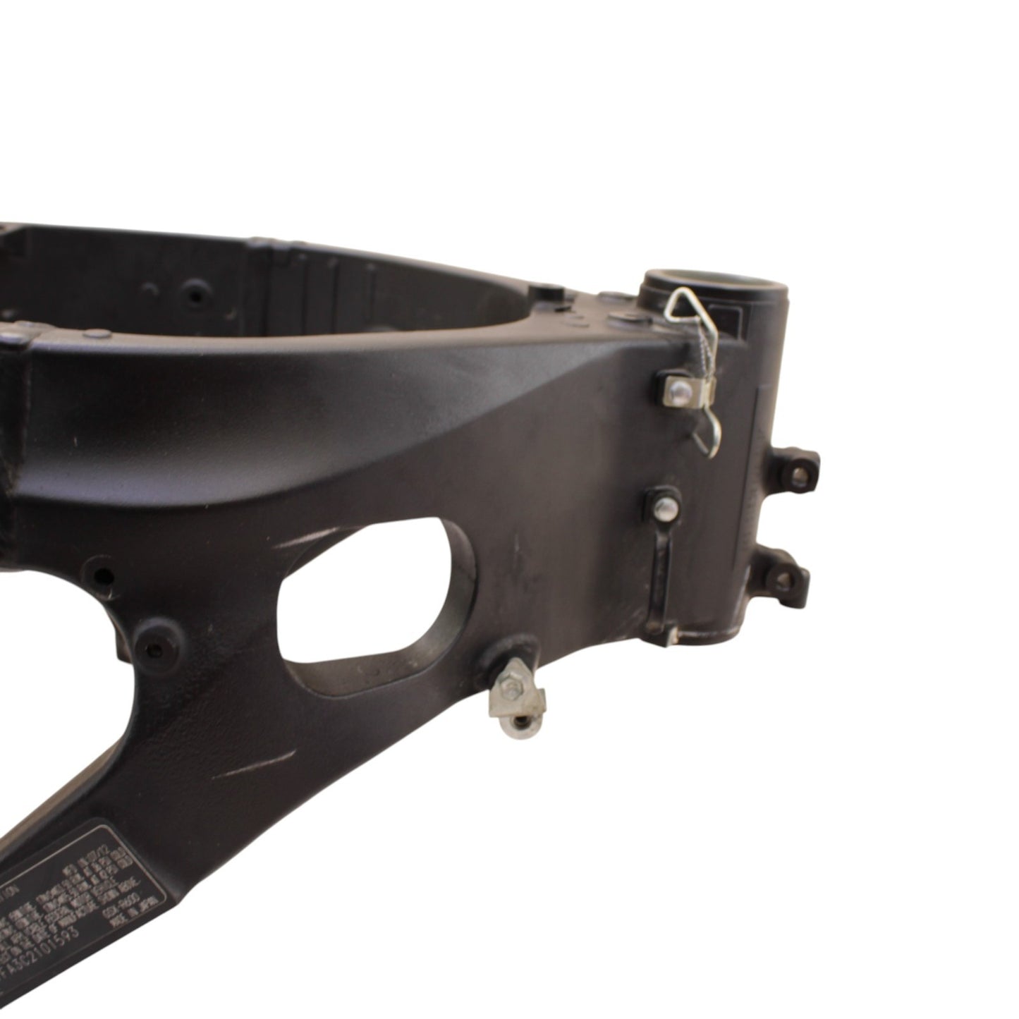 2011 - 2024 SUZUKI GSXR 600 GSXR 750 MAIN FRAME BODY CHASSIS STRAIGHT BLACK