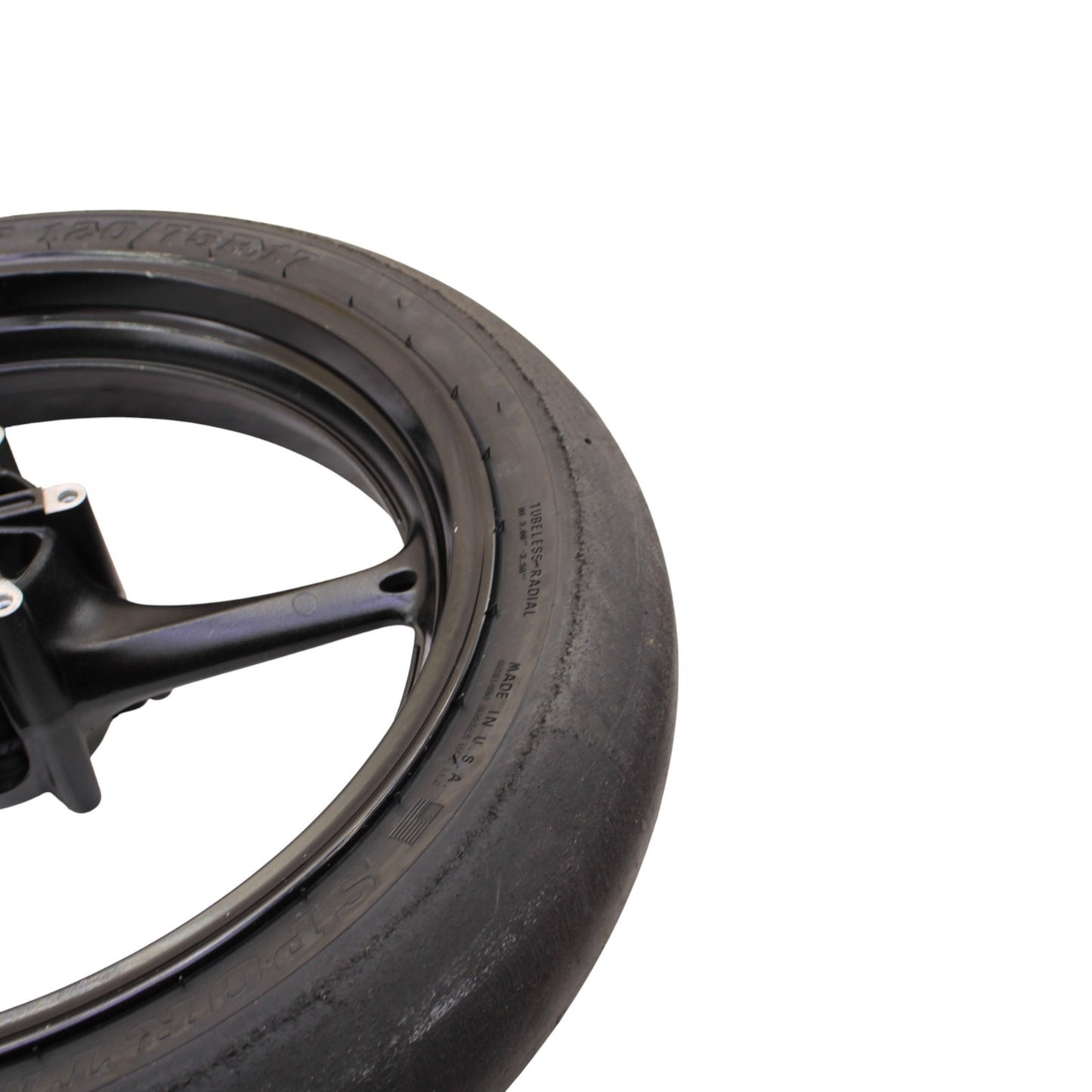 2011 - 2024 SUZUKI GSXR 600 GSXR 750 FRONT WHEEL RIM RACE TIRE STRAIGHT