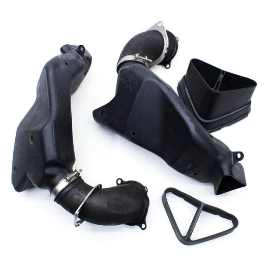 2006 - 2011 KAWASAKI NINJA ZX14 AIR TUBE DUCT RAM INTAKES BLACK LEFT RIGHT