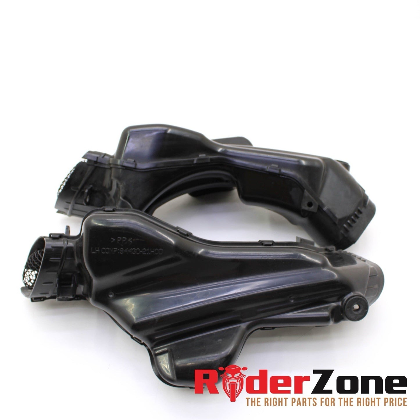 2007 2008 SUZUKI GSXR1000 AIR DUCTS RAM TUBE INTAKE GRILL LEFT RIGHT BLACK