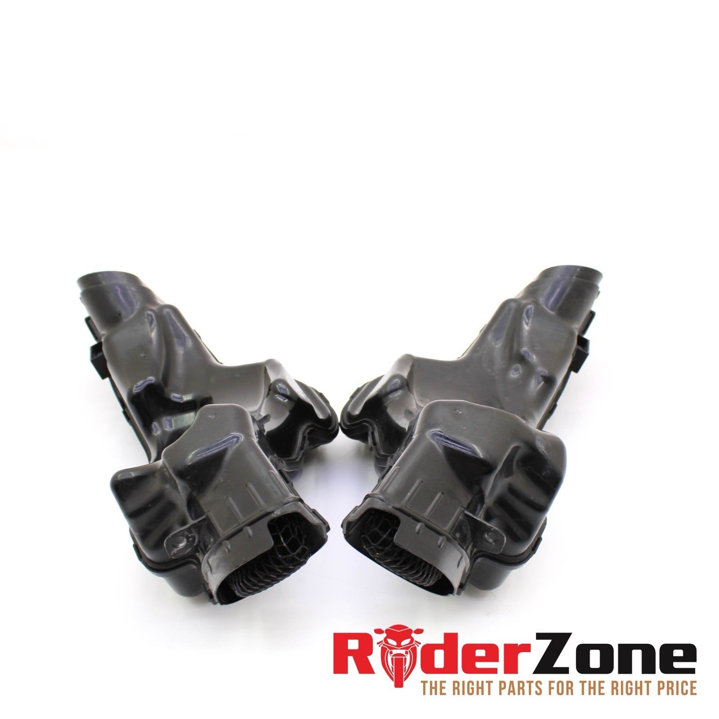 2007 2008 SUZUKI GSXR1000 AIR DUCTS RAM TUBE INTAKE GRILL LEFT RIGHT BLACK