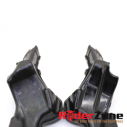 2007 2008 SUZUKI GSXR1000 AIR DUCTS RAM TUBE INTAKE GRILL LEFT RIGHT BLACK