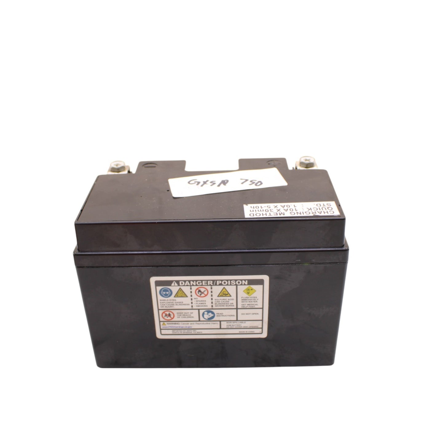 2006 - 2007 SUZUKI GSXR 600 GSXR 750 DURABOOST BATTERY 12V-10AH