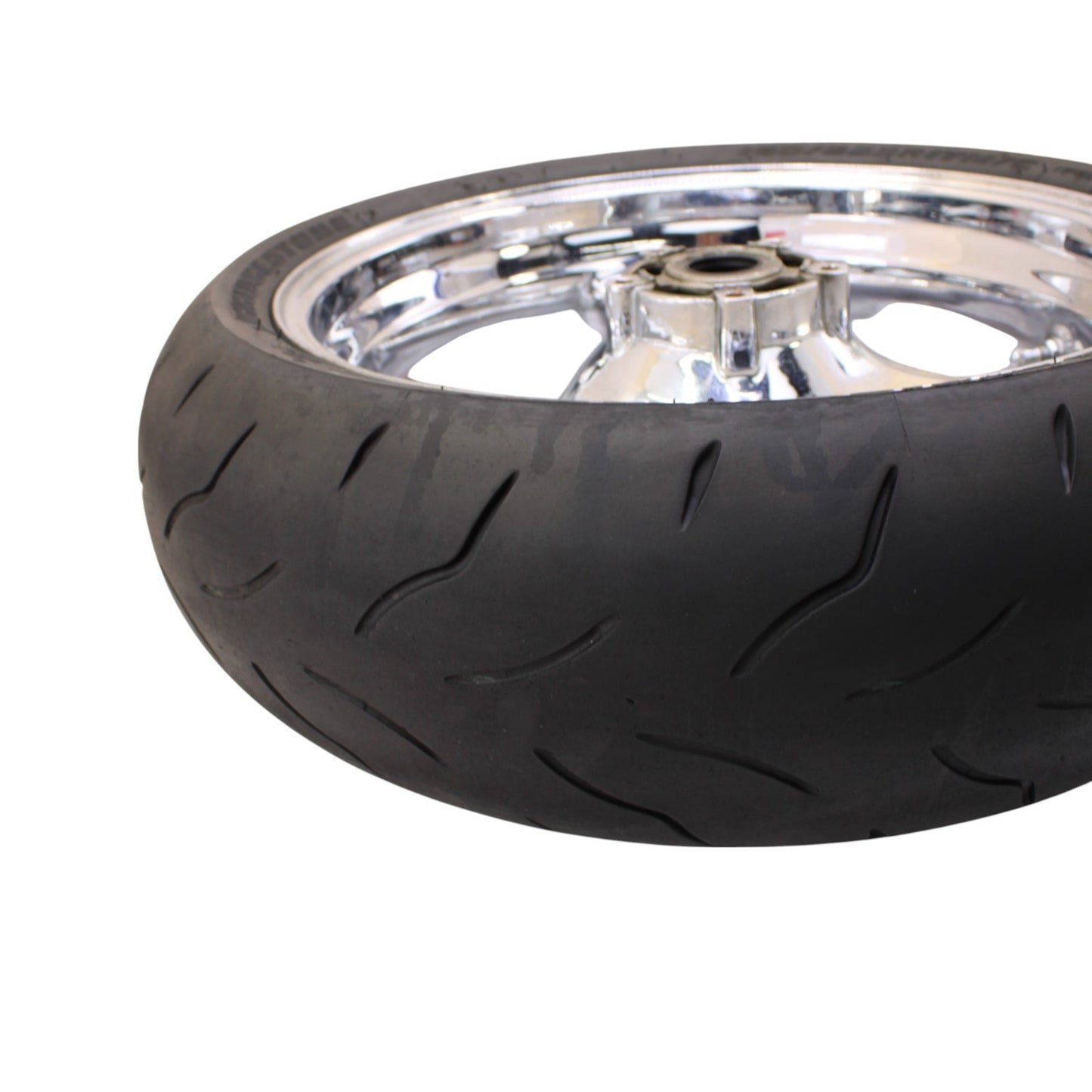 2006 - 2007 SUZUKI GSXR 600 GSXR 750 REAR WHEEL RIM TIRE RUBBER