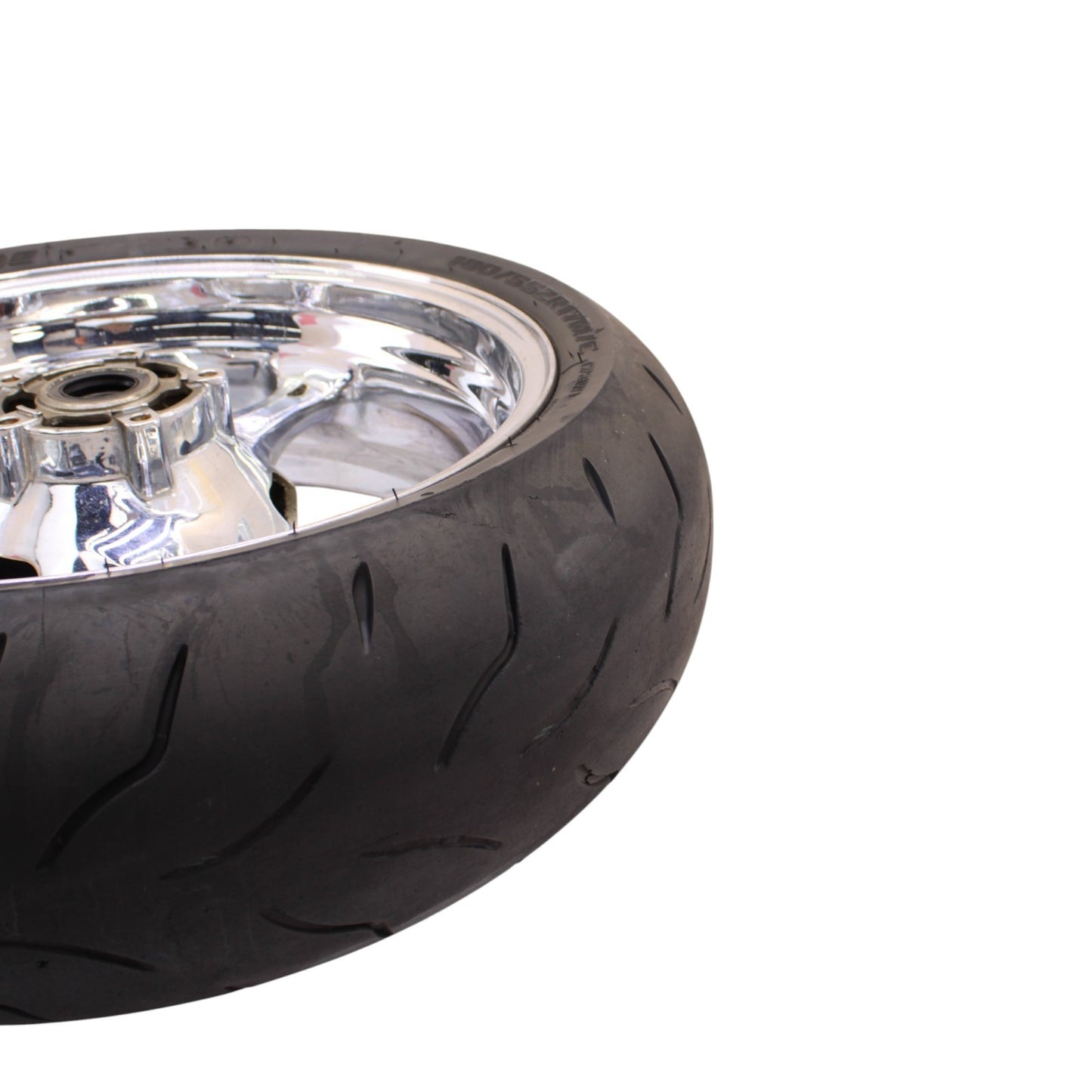 2006 - 2007 SUZUKI GSXR 600 GSXR 750 REAR WHEEL RIM TIRE RUBBER