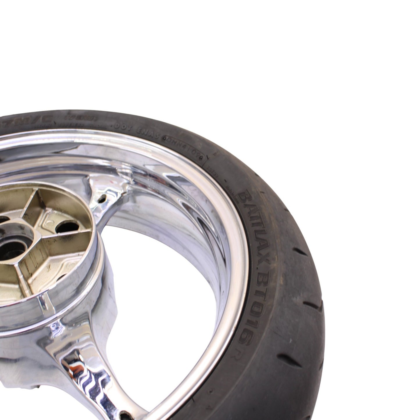 2006 - 2007 SUZUKI GSXR 600 GSXR 750 REAR WHEEL RIM TIRE RUBBER