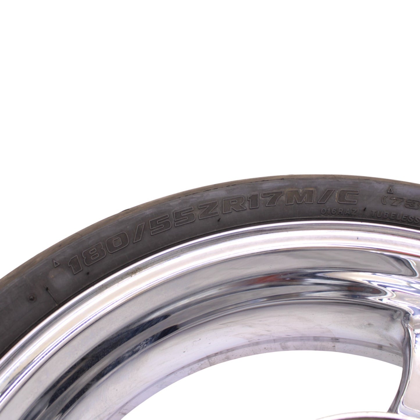 2006 - 2007 SUZUKI GSXR 600 GSXR 750 REAR WHEEL RIM TIRE RUBBER