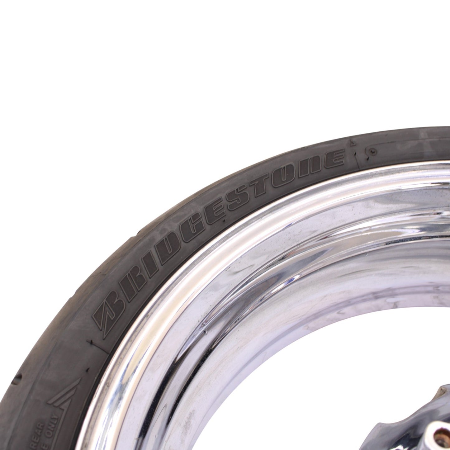 2006 - 2007 SUZUKI GSXR 600 GSXR 750 REAR WHEEL RIM TIRE RUBBER