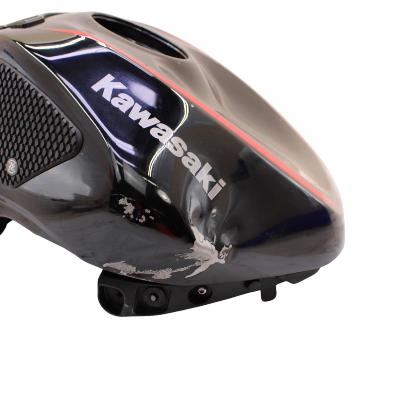2019 - 2025 KAWASAKI NINJA ZX6R FUEL TANK GAS RESERVOIR BLACK DENTED/SCUFFED