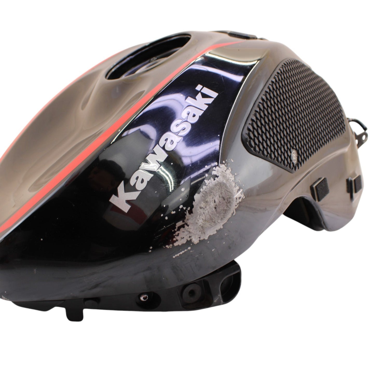 2019 - 2025 KAWASAKI NINJA ZX6R FUEL TANK GAS RESERVOIR BLACK DENTED/SCUFFED