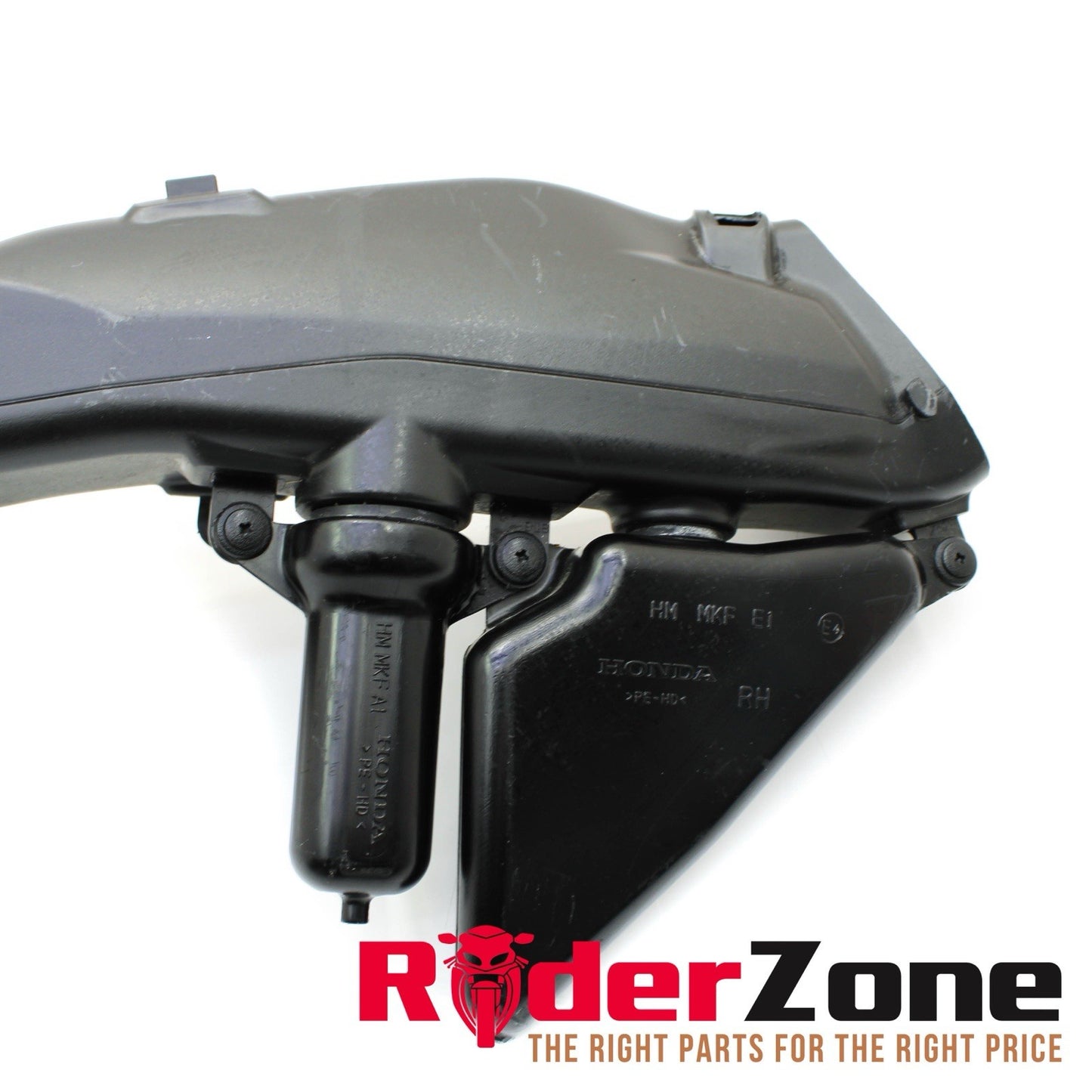 2017 - 2019 HONDA CBR1000RR RIGHT AIR DUCT INTAKE STOCK BLACK PLASTIC