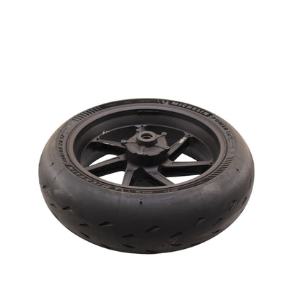 2015 - 2019 BMW S1000RR FRONT WHEEL RIM TIRE RUBBER BLACK OEM STOCK STRAIGHT