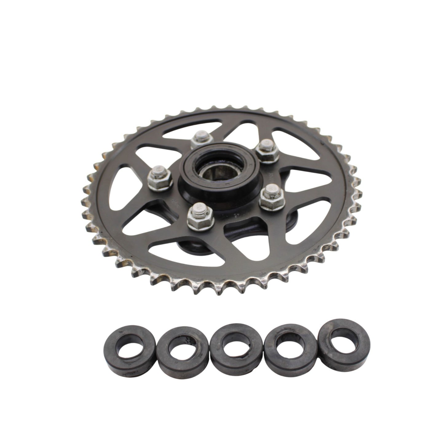 2015 -2019 BMW S1000RR HP4 REAR SPROCKET MAIN DRIVE WHEEL CHAIN HUB FORGED BLACK