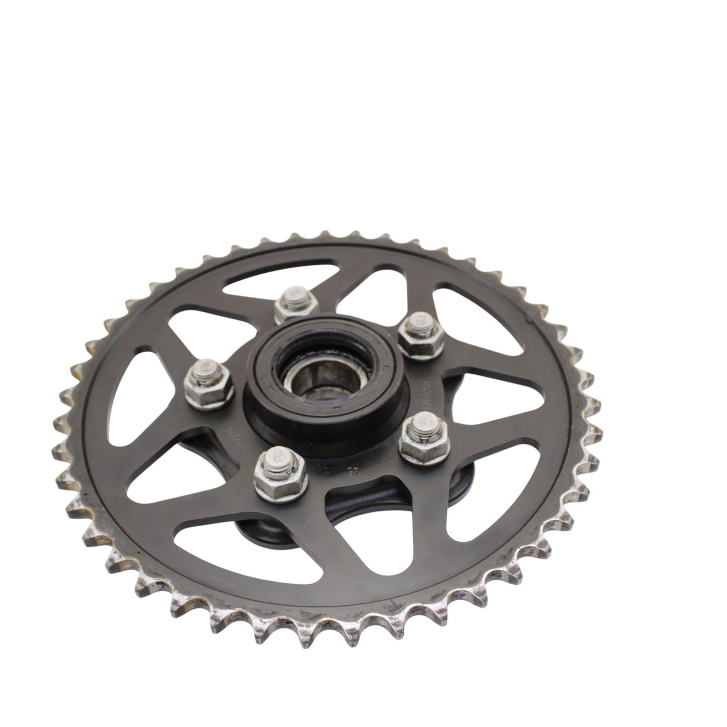 2015 -2019 BMW S1000RR HP4 REAR SPROCKET MAIN DRIVE WHEEL CHAIN HUB FORGED BLACK