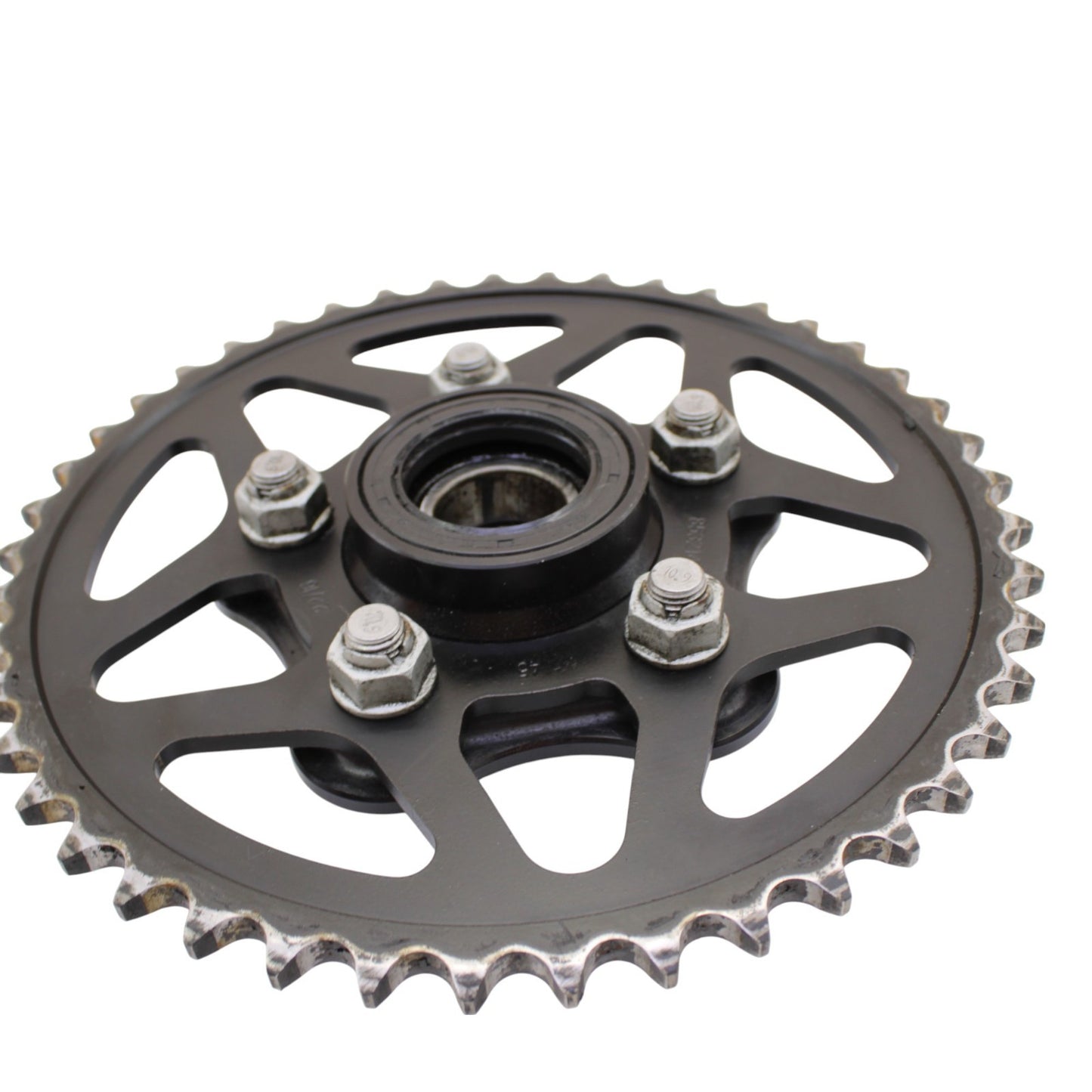 2015 -2019 BMW S1000RR HP4 REAR SPROCKET MAIN DRIVE WHEEL CHAIN HUB FORGED BLACK