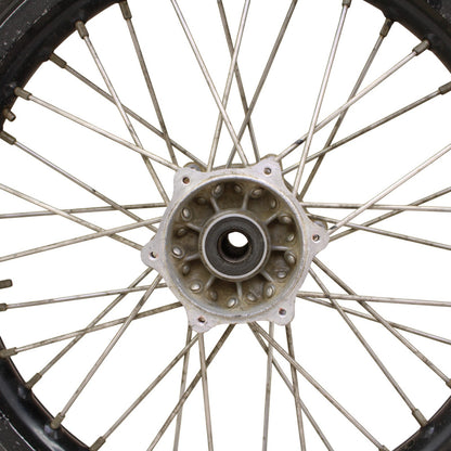 1997 - 2002 KAWASAKI KX125 KX250 REAR WHEEL RIM TIRE RUBBER SILVER