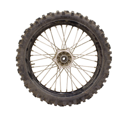 1997 - 2002 KAWASAKI KX125 KX250 REAR WHEEL RIM TIRE RUBBER SILVER
