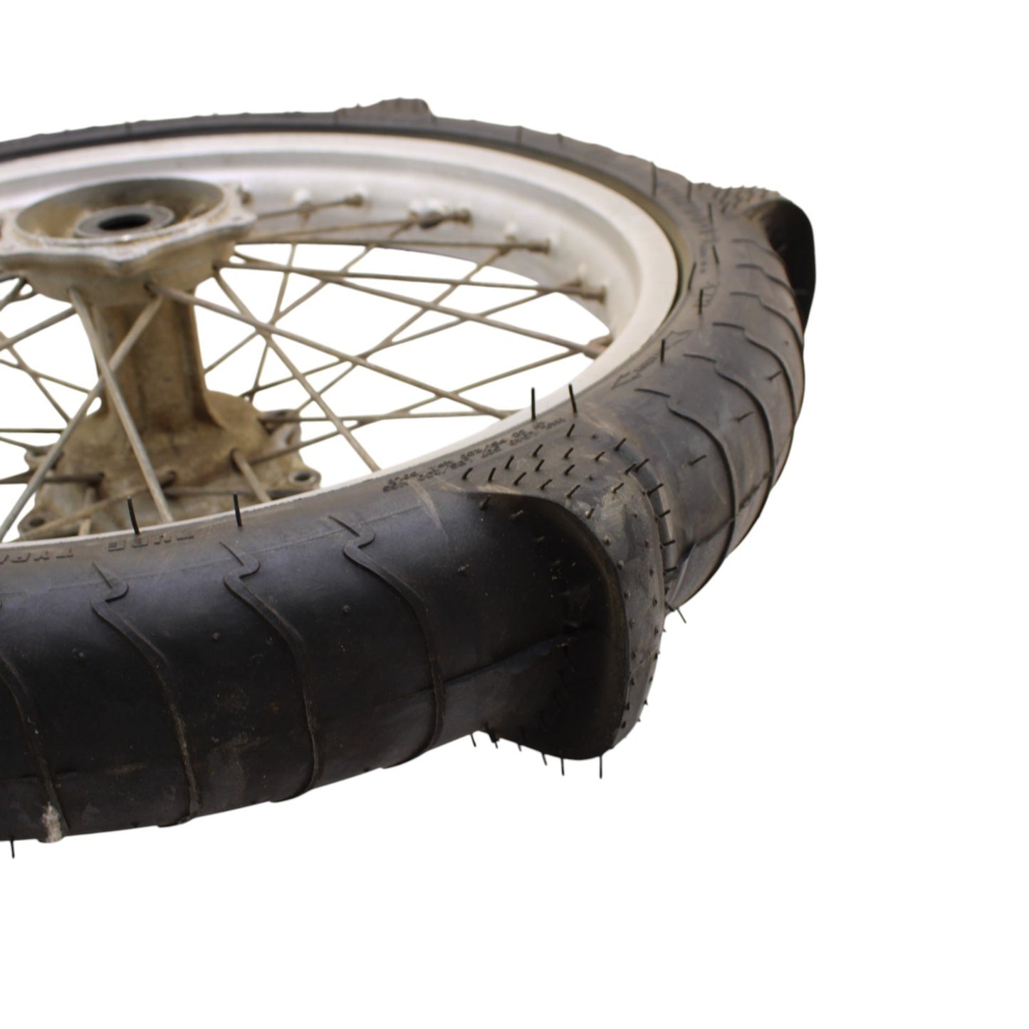 1990 - 1996 KAWASAKI KX125 KX250 REAR WHEEL RIM BACK SAND PADDLE TIRE RUBBER
