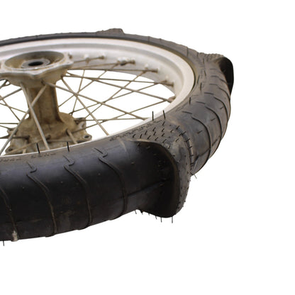 1990 - 1996 KAWASAKI KX125 KX250 REAR WHEEL RIM BACK SAND PADDLE TIRE RUBBER