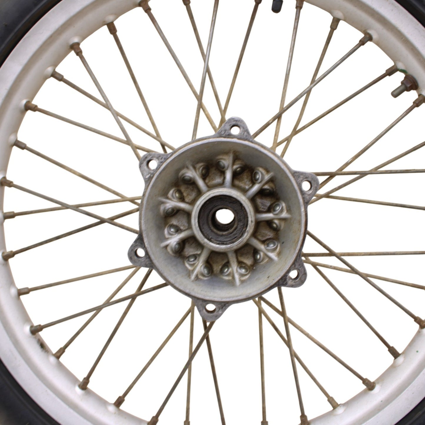 1990 - 1996 KAWASAKI KX125 KX250 REAR WHEEL RIM BACK SAND PADDLE TIRE RUBBER
