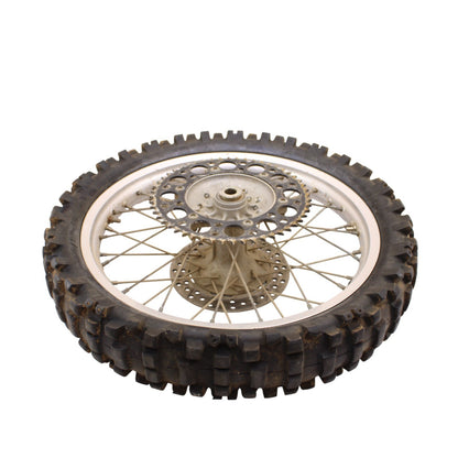 1996 - 2001 YAMAHA YZ125 REAR WHEEL RIM TIRE HUB BACK ROTOR CHAIN SPROCKET