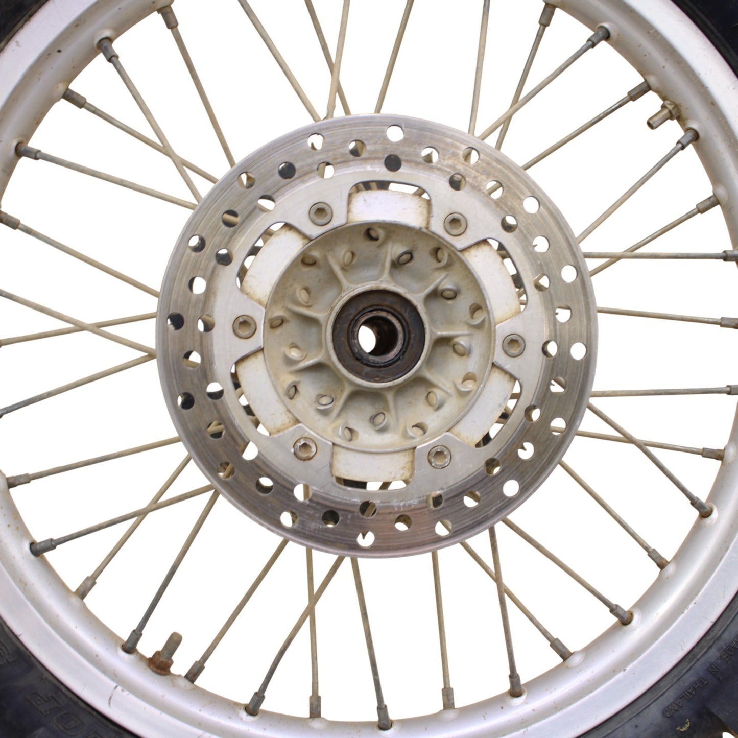 1996 - 2001 YAMAHA YZ125 REAR WHEEL RIM TIRE HUB BACK ROTOR CHAIN SPROCKET