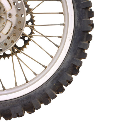 1996 - 2001 YAMAHA YZ125 REAR WHEEL RIM TIRE HUB BACK ROTOR CHAIN SPROCKET