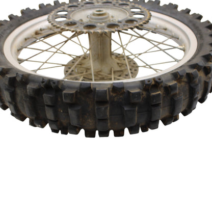 1996 - 2001 YAMAHA YZ125 REAR WHEEL RIM TIRE HUB BACK ROTOR CHAIN SPROCKET