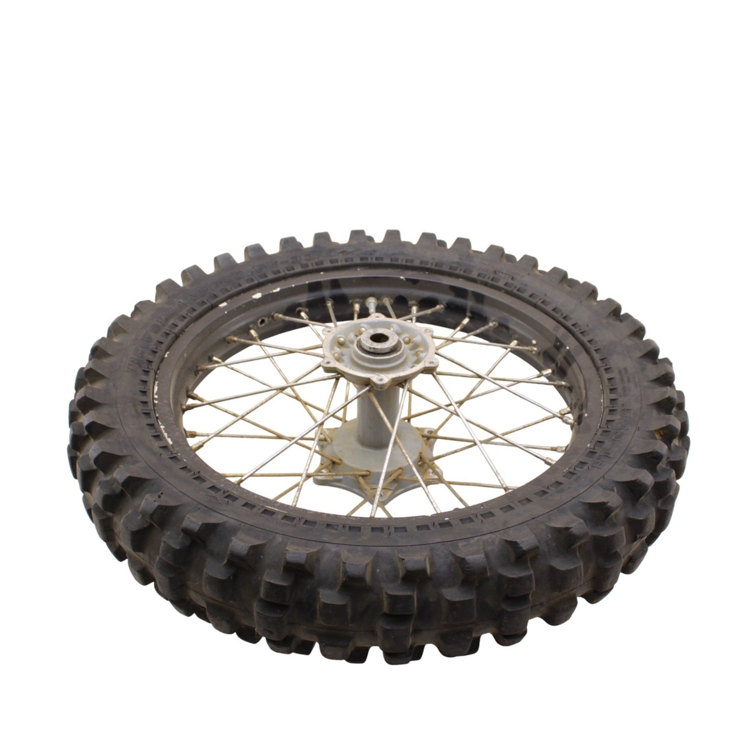 2000 - 2012 KTM 250 EXC REAR WHEEL BACK RIM TIRE RUBBER SILVER