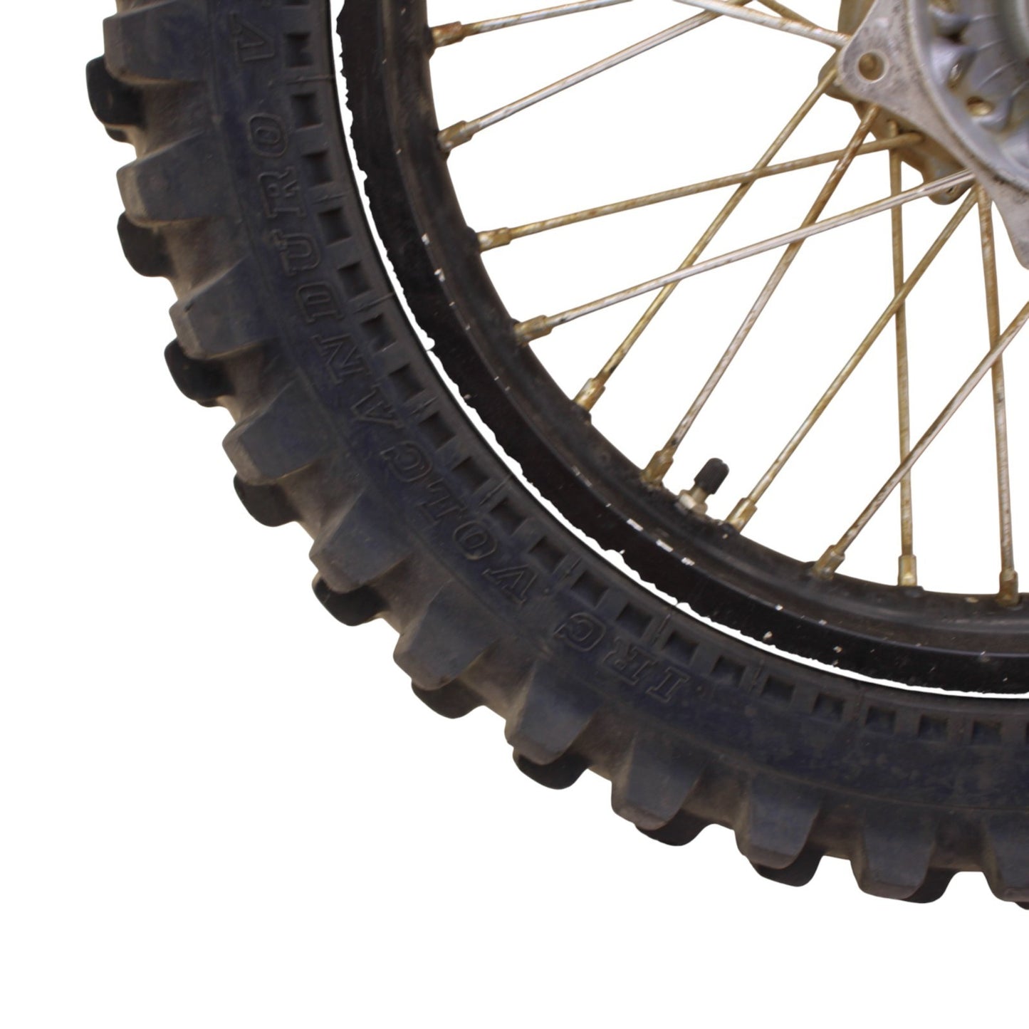 2000 - 2012 KTM 250 EXC REAR WHEEL BACK RIM TIRE RUBBER SILVER