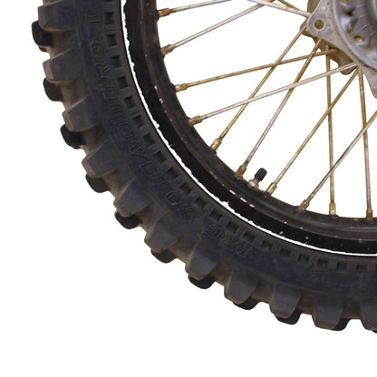 2000 - 2012 KTM 250 EXC REAR WHEEL BACK RIM TIRE RUBBER SILVER