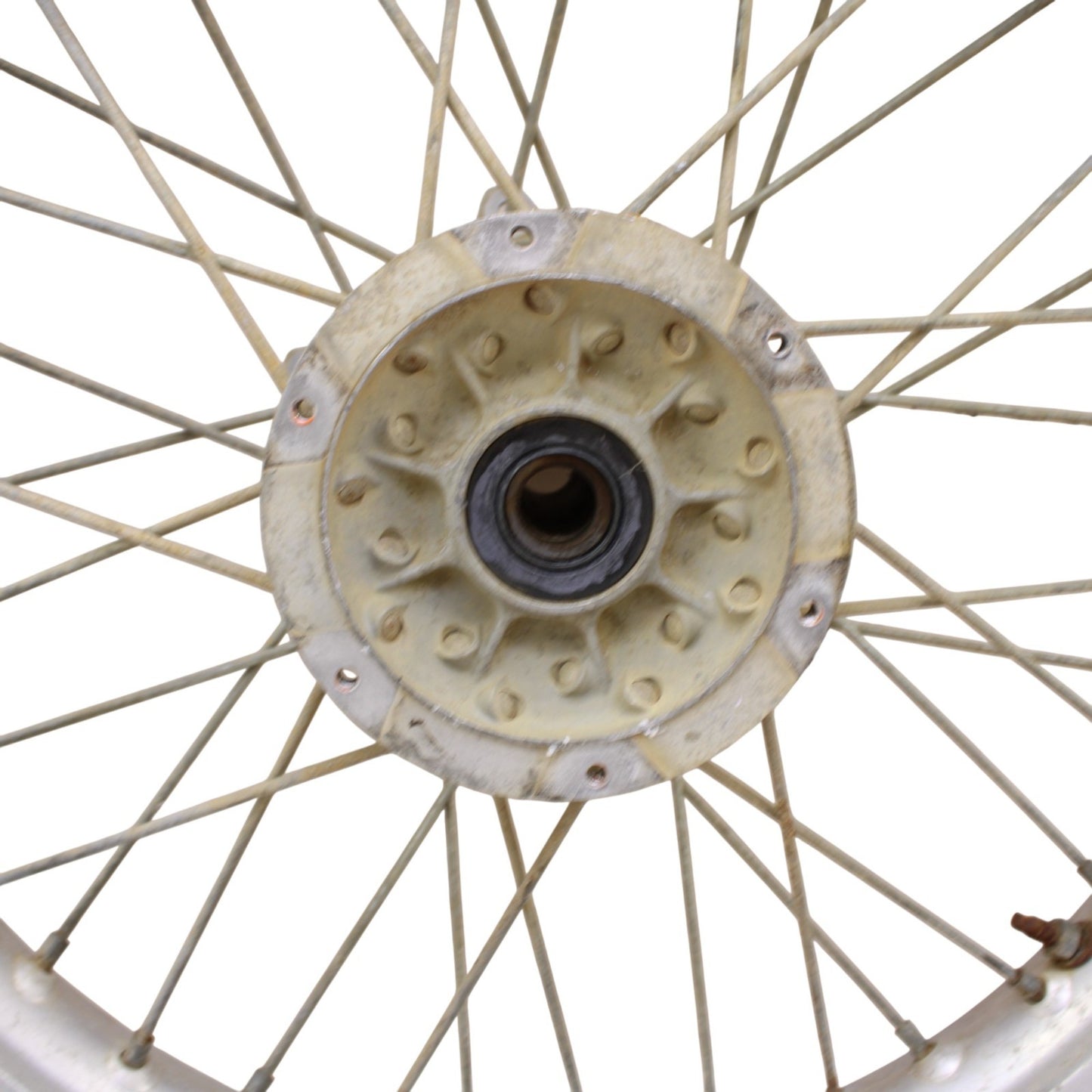 1992 - 1995 YAMAHA YZ250 FRONT WHEEL RIM TIRE RUBBER SILVER