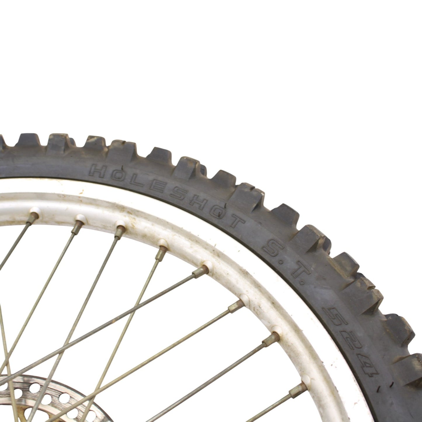 1997 - 2001 HONDA CR250R FRONT WHEEL RIM ROTOR TIRE RUBBER