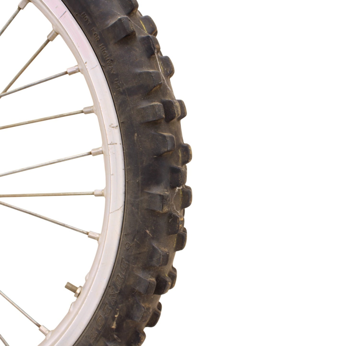 1996 - 2001 YAMAHA YZ125 FRONT WHEEL RIM TIRE RUBBER