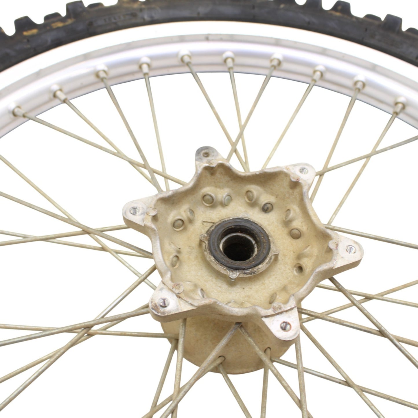 1996 - 2001 YAMAHA YZ125 FRONT WHEEL RIM TIRE RUBBER