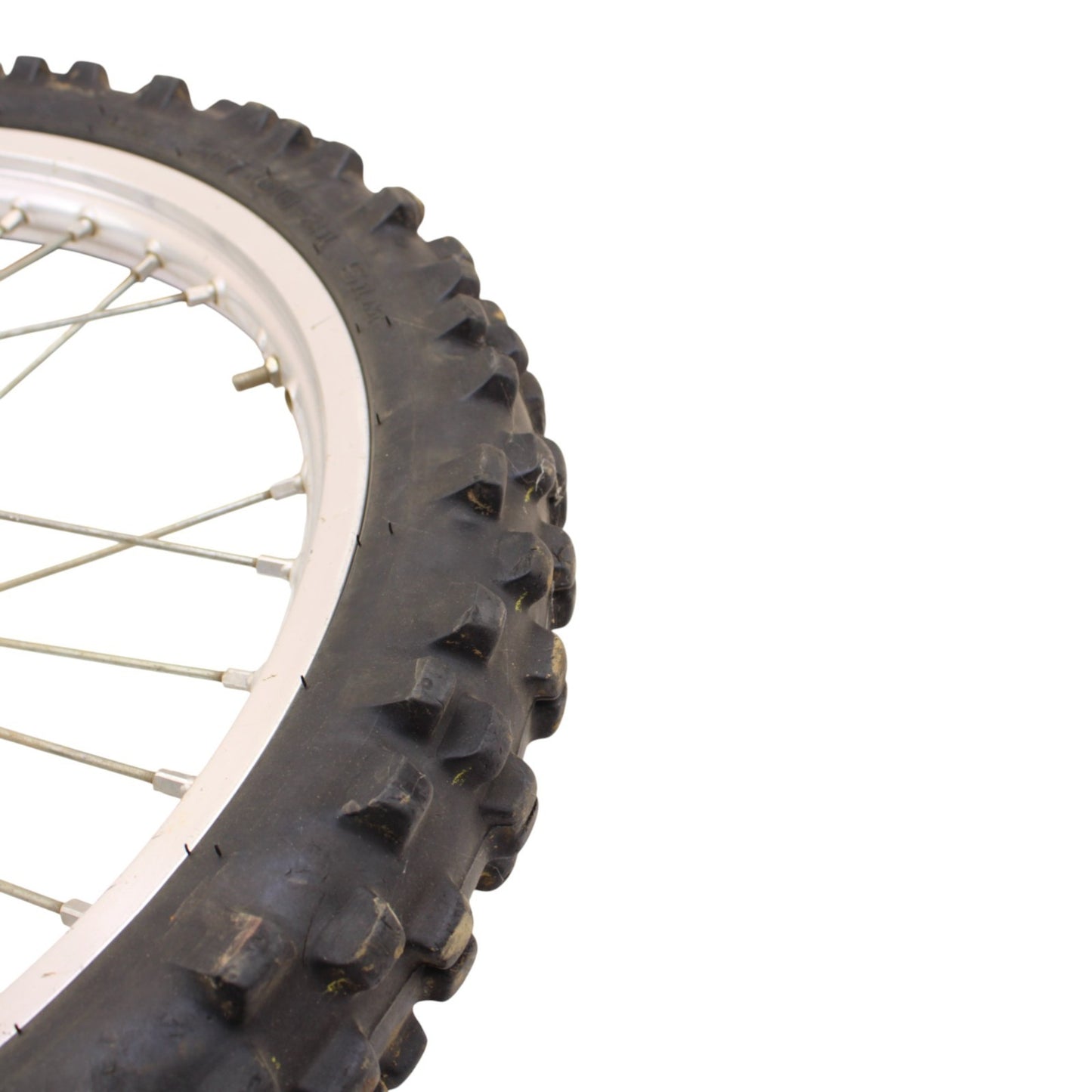 1996 - 2001 YAMAHA YZ125 FRONT WHEEL RIM TIRE RUBBER