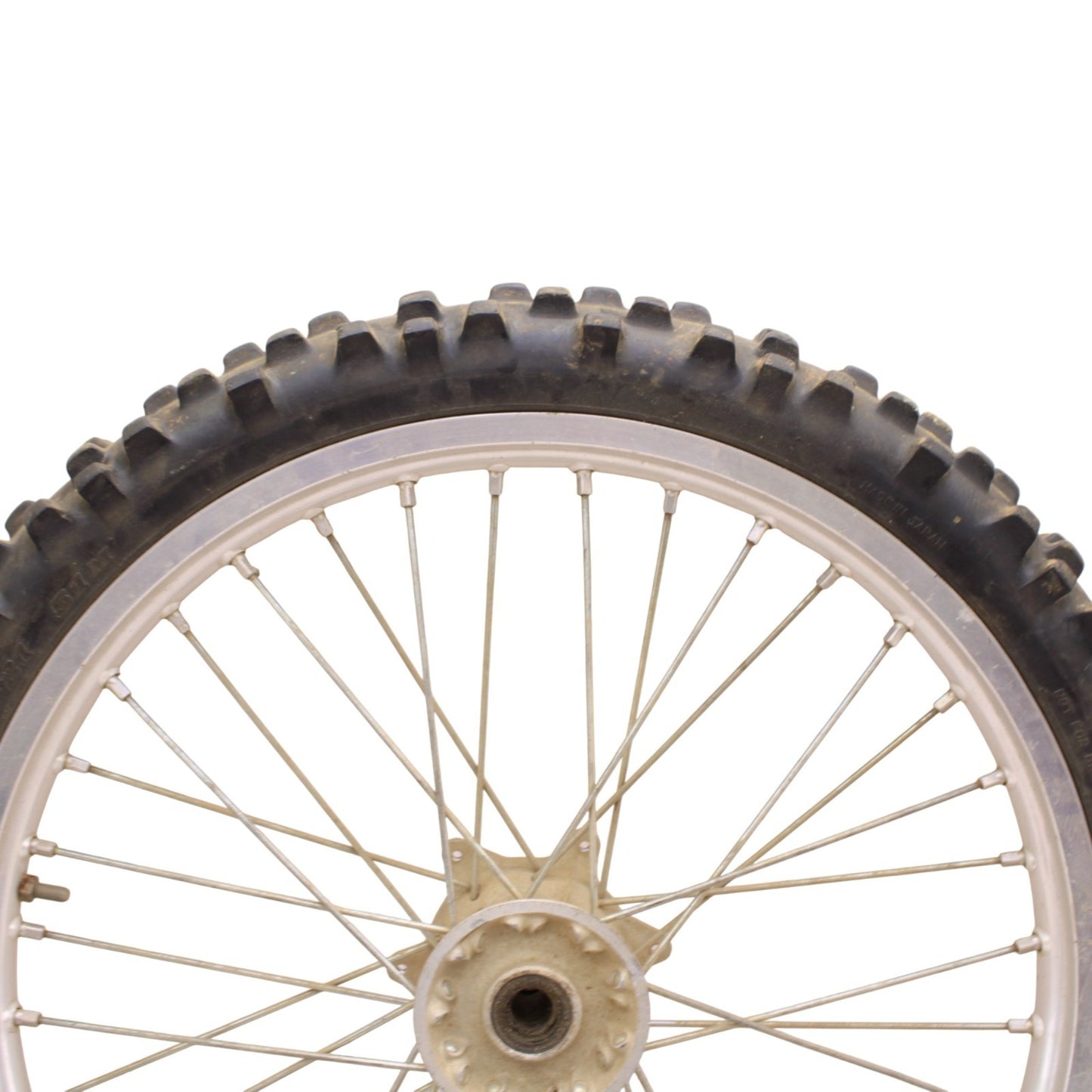 1996 - 2001 YAMAHA YZ125 FRONT WHEEL RIM TIRE RUBBER