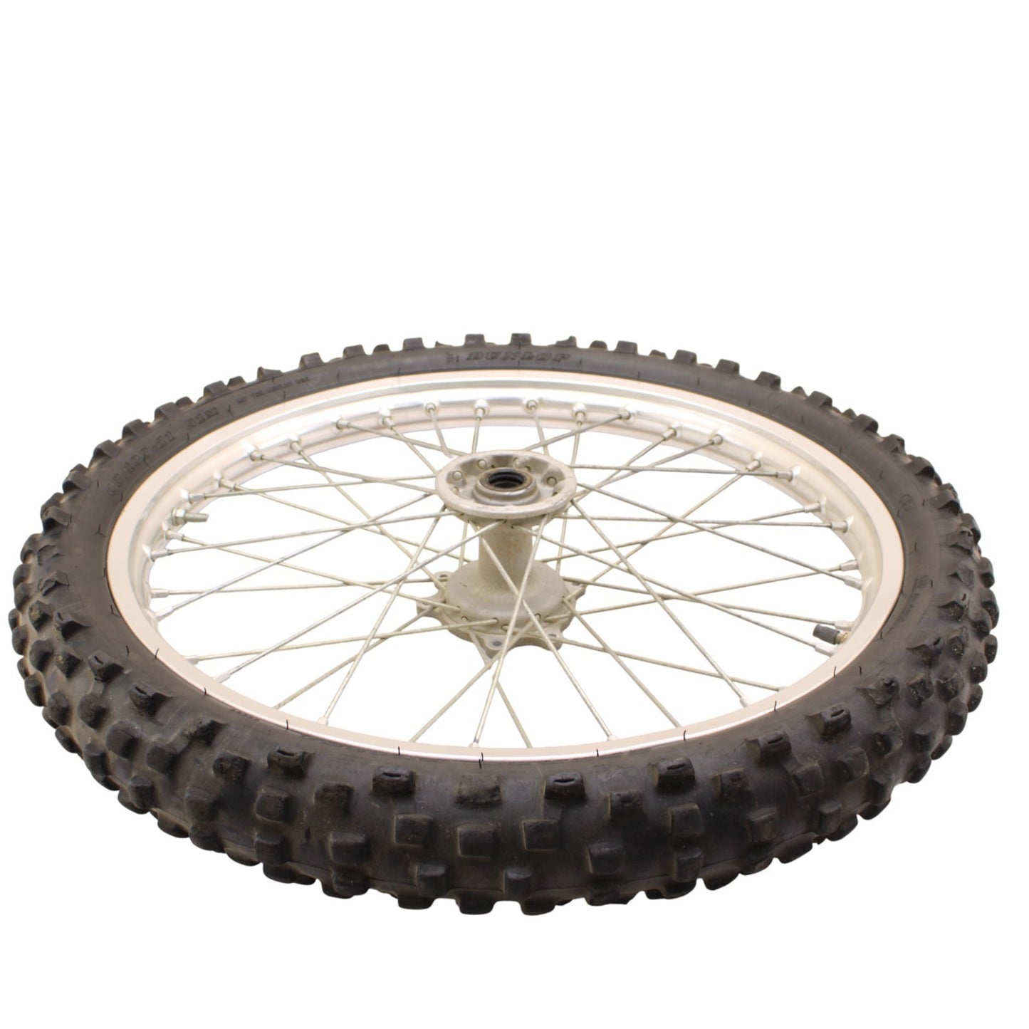 2009 - 2012 HONDA CRF450R FRONT WHEEL RIM TIRE RUBBER SILVER