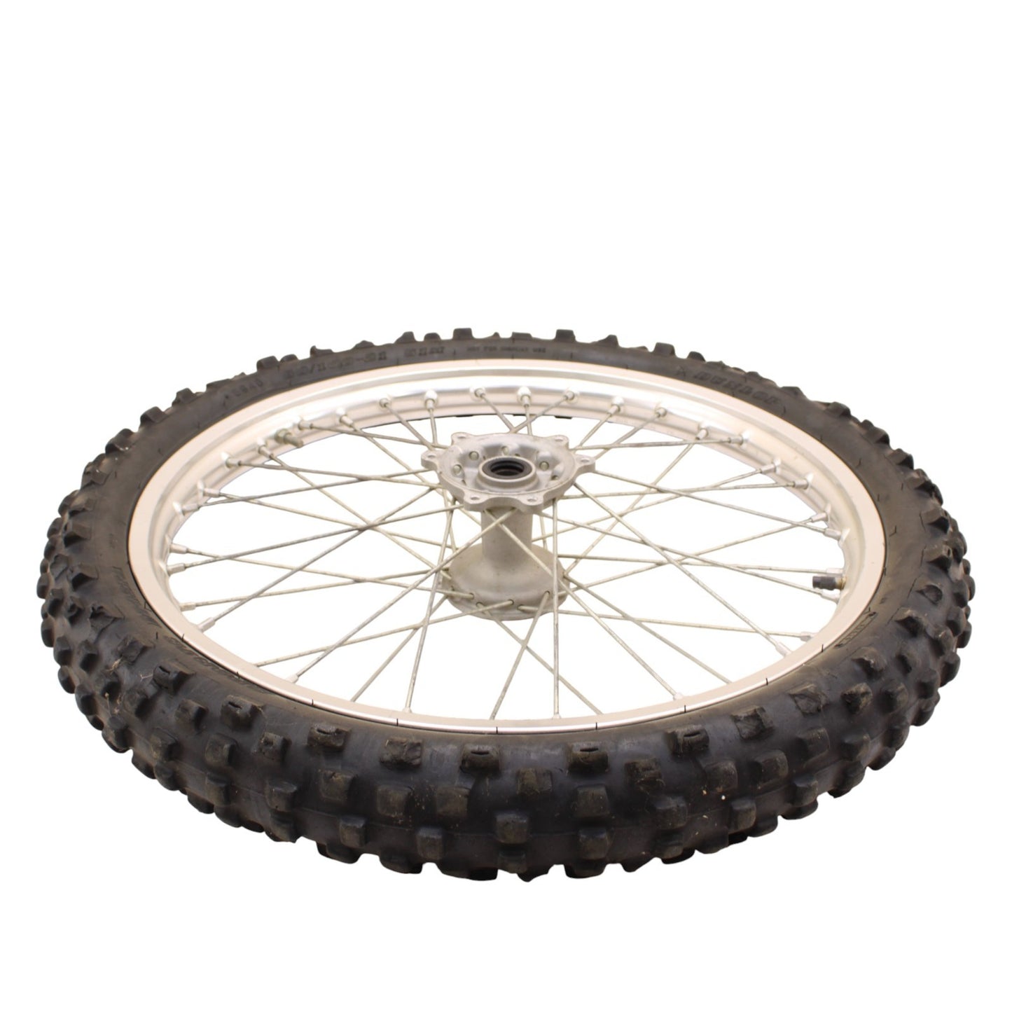 2009 - 2012 HONDA CRF450R FRONT WHEEL RIM TIRE RUBBER SILVER